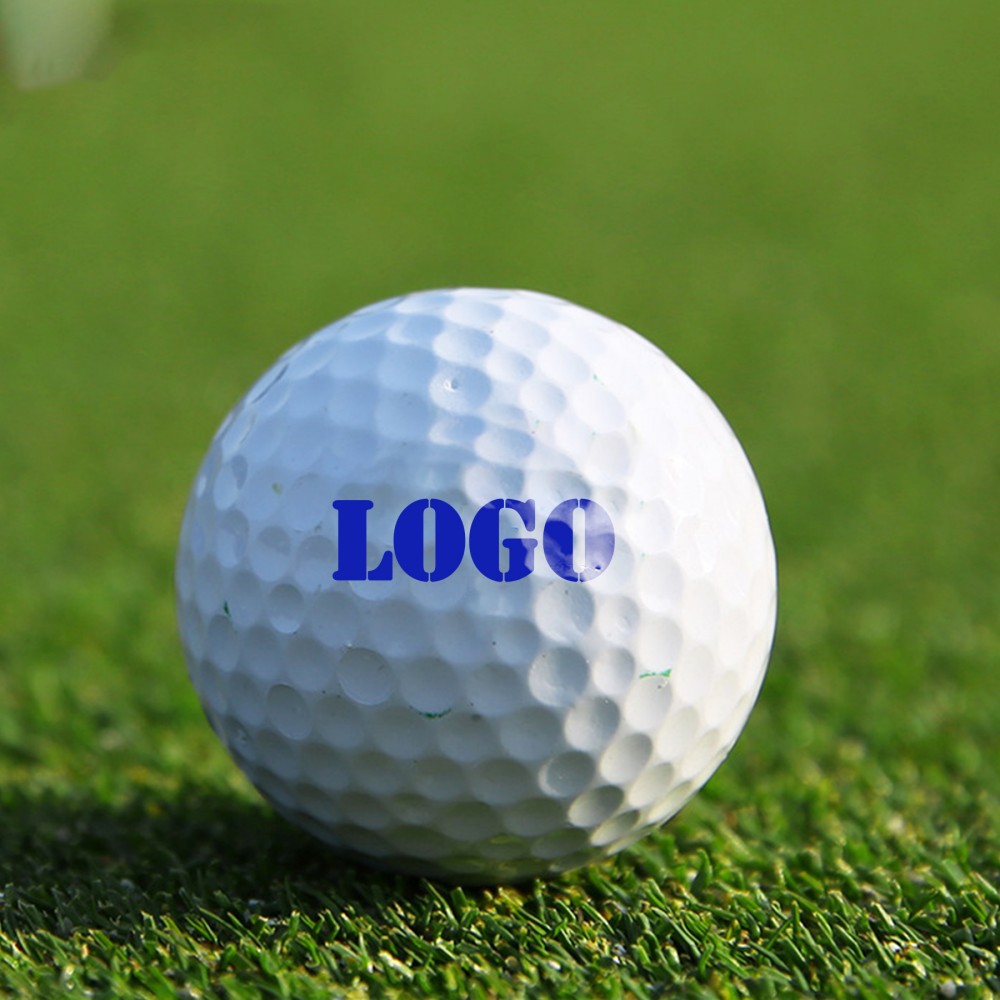 Logo Branded Pro Tournament Three-Stratum Golf Ball Logo Branded Pro Tournament Three-Stratum Golf Ball