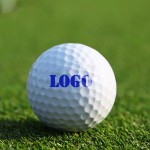 Logo Branded Pro Tournament Three-Stratum Golf Ball
