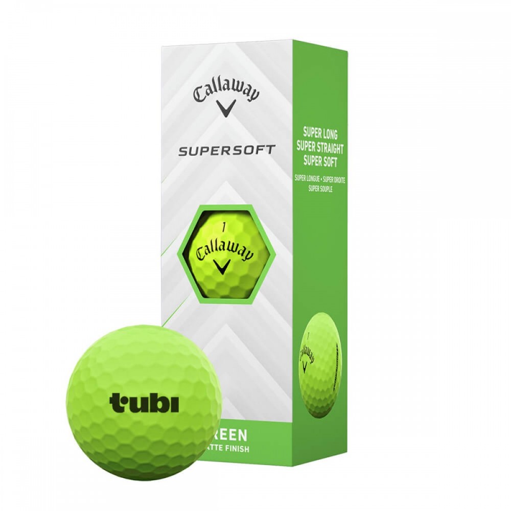 Promotional Callaway Supersoft Golf Ball Sleeve (Multicolor)