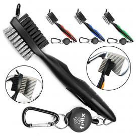 Golf Club Brush Groove Cleaner with Logo