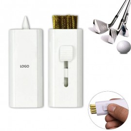 Promotional Pocket Retractable Golf Club Cleaning Brush Tool