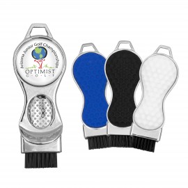 Multifunction Golf Brush Tool with Logo