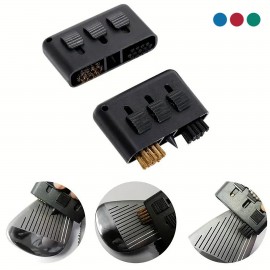 3-in-1 Golf Club Cleaning Brush with Logo
