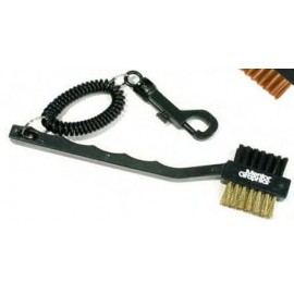 Custom Bungie Brush Golf Club Cleaner w/ Brass & Nylon Bristles