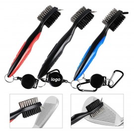 Golf Cleaning Double Sided Brush with Logo  Golf Cleaning Double Sided Brush with Logo