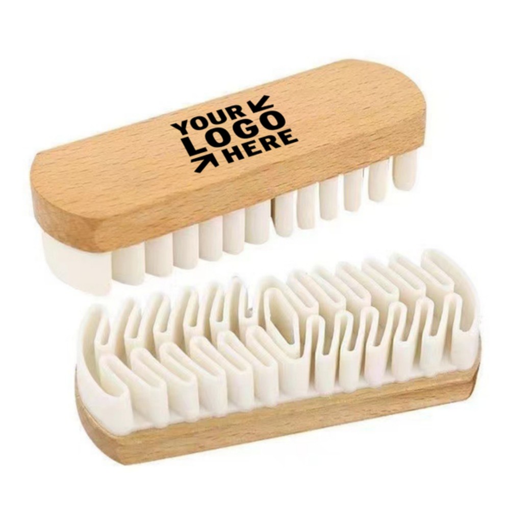 Personalized TPR Suede Shoe Cleaning Brush