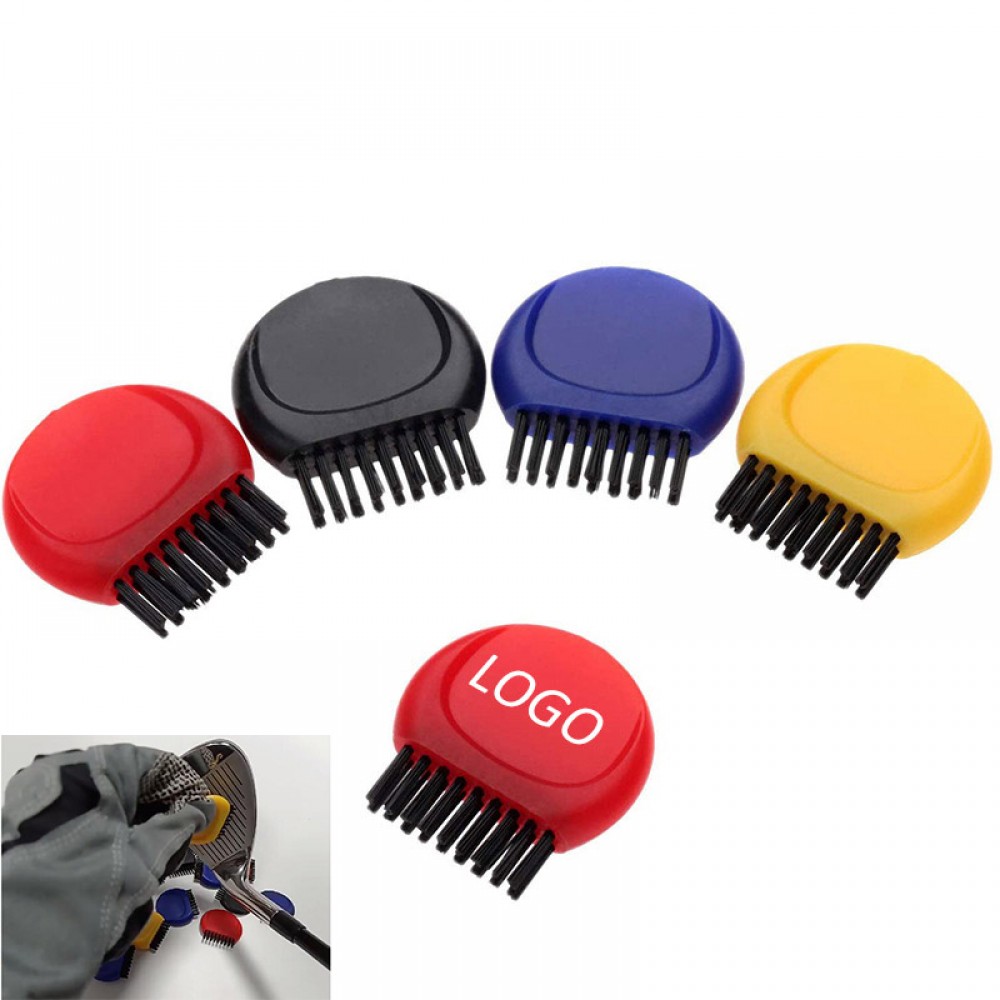 Personalized Golf Club Mini Pocket-sized Groove Cleaner Brush