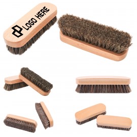 Customized Wood Horsehair Shoes Brush
