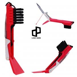 Multi-Functional Golf Club Cleaner W/ A Sharp Blade with Logo