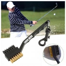 Golf Brush With Hook with Logo