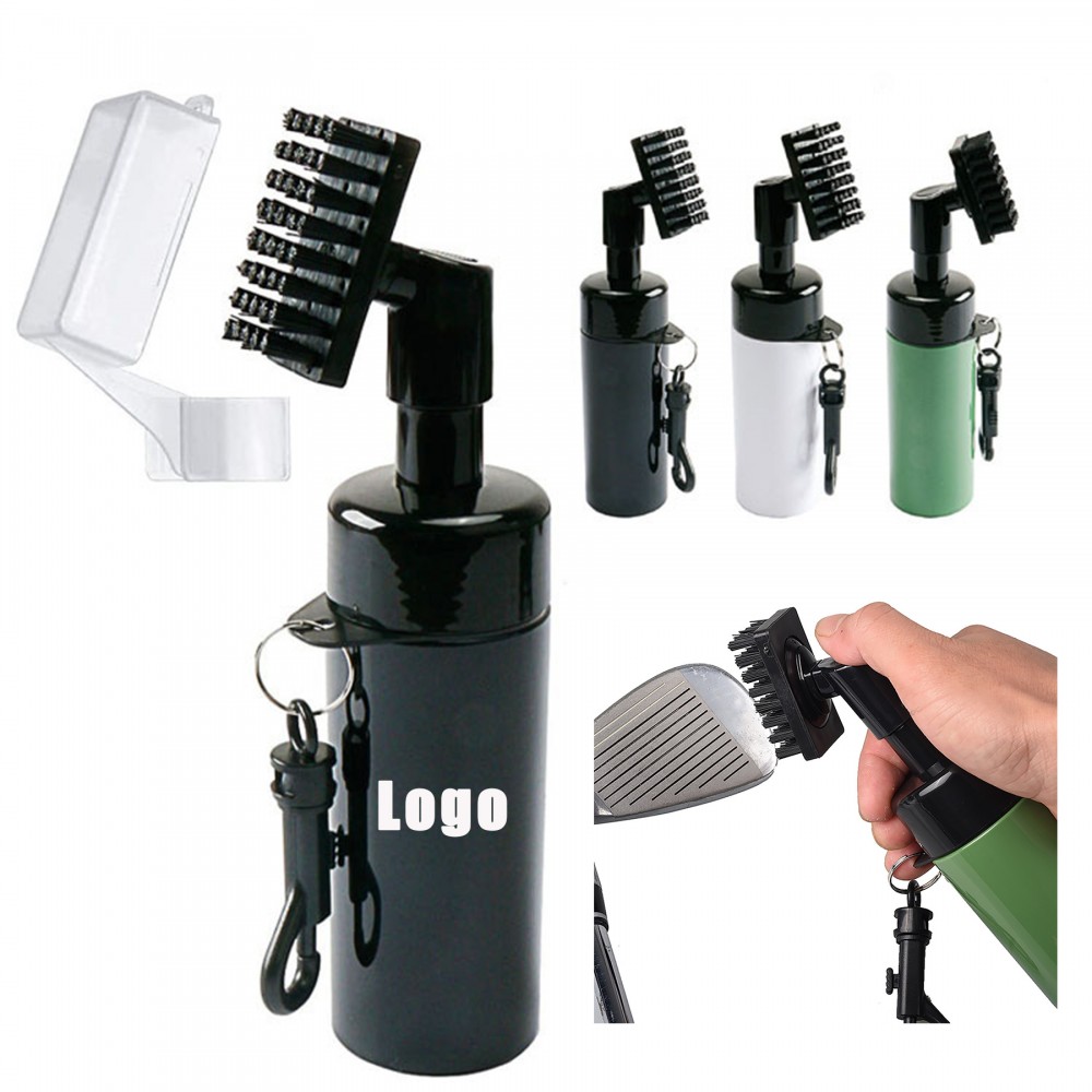 Customized Golf Club Cleaner Brush with Water Dispenser