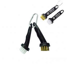 Golf Brush with Carabiner with Logo  Golf Brush with Carabiner with Logo