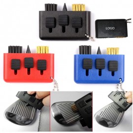 Personalized Mini 3-in-1 Golf Brush