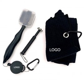 3 in 1 Golf Club Cleaner Kit with Logo