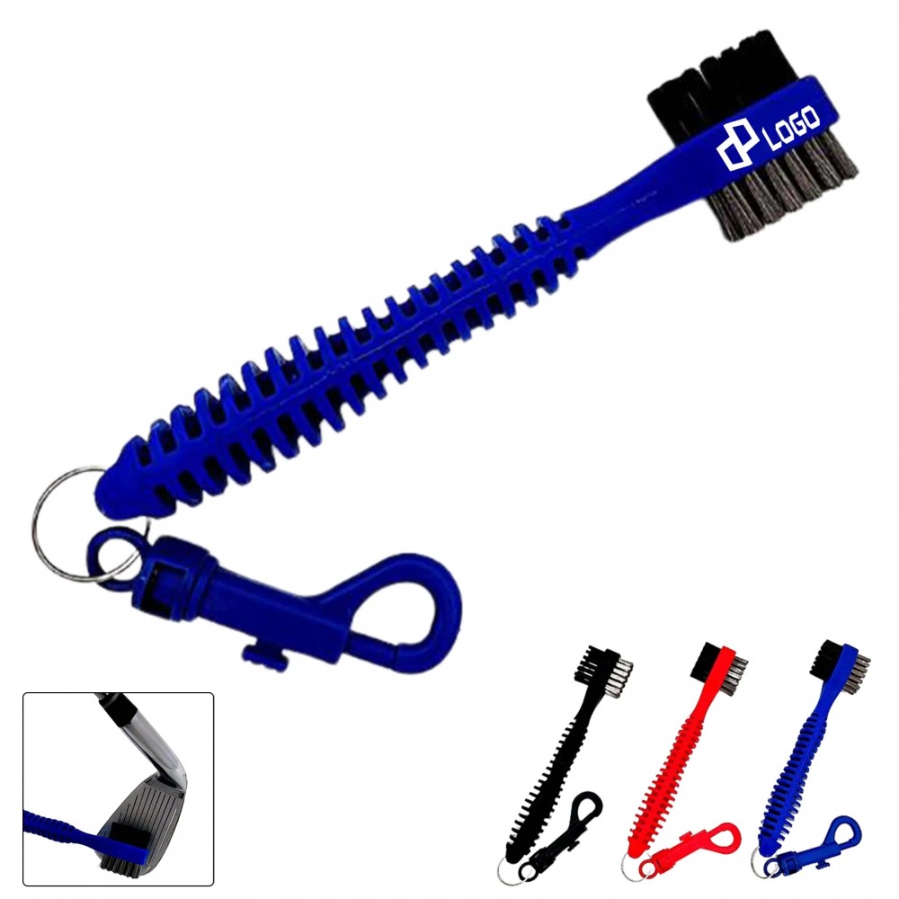 Double-Faced Multi-Functional Golf Club Cleaner with Logo