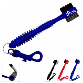 Double-Faced Multi-Functional Golf Club Cleaner with Logo