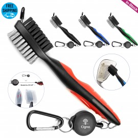 Golf Club Brush Groove Cleaner with Logo  Golf Club Brush Groove Cleaner with Logo