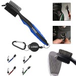 Golf Brush with Carabiner Clip with Logo