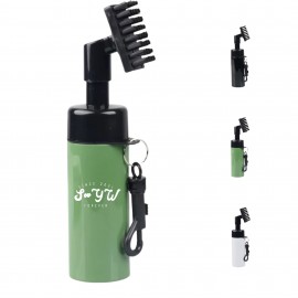 Personalized Golf Club Cleaner Brush With Spray Water Bottle MOQ 100