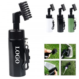 Customized Golf Water Brush With Retainer Clip And Squeeze Water Bottle  Customized Golf Water Brush With Retainer Clip And Squeeze Water Bottle