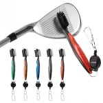 Golf Club Brush and Club Groove Cleaner with Logo