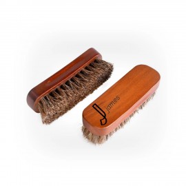 Customized Wooden Shoe Brush Soft Hair