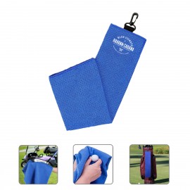 Personalized Golf Towel With Clip  Personalized Golf Towel With Clip