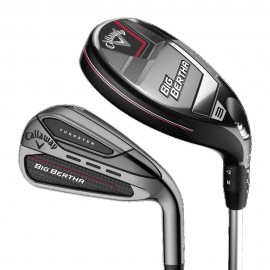 Callaway Big Bertha Graphite Combo Irons with Logo  Callaway Big Bertha Graphite Combo Irons with Logo