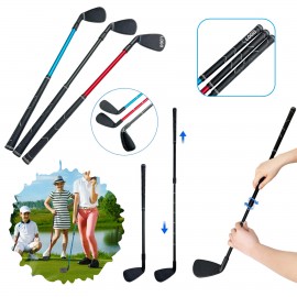 Adjustable Length Golf Practice Club with Logo