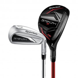 Taylormade Stealth HD Steel Combo Irons with Logo  Taylormade Stealth HD Steel Combo Irons with Logo