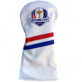 Genuine Leather Embroidered Driver Cover (Made in Pakistan) with Logo