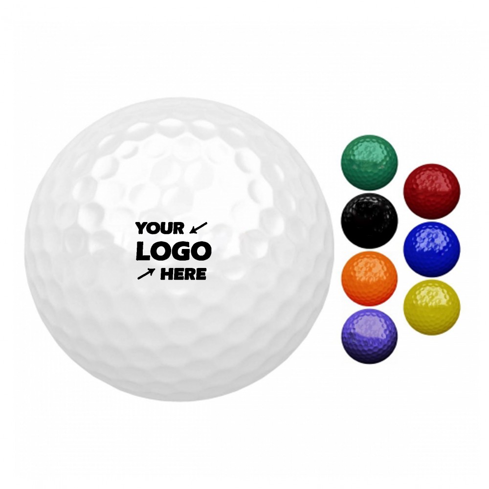 Colored Golf Balls with Logo
