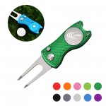 Custom Folding Metal Golf Divot Tool