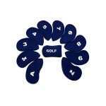 Personalized Golf Iron Head Covers Set of 10