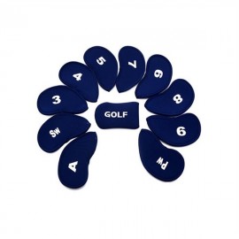 Golf Iron Head Covers Set of 10 with Logo