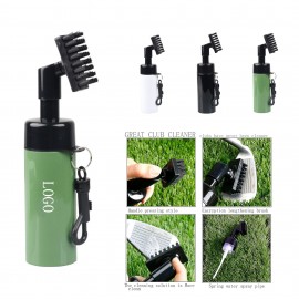Promotional Golf Club Cleaning Brush with Sprayer