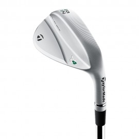 TaylorMade Milled Grind 4 Chrome Wedge with Logo  TaylorMade Milled Grind 4 Chrome Wedge with Logo