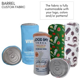 Personalized Full Color Wrap Barrel Golf Headcovers