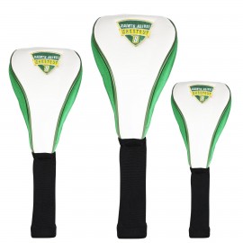 Embroidered Tour Fit Golf Head Covers (set of 3) w/ Free Shipping with Logo