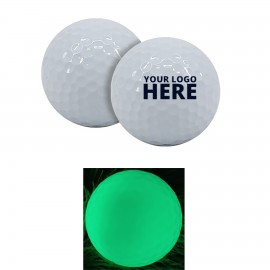 Custom Fluorescent Luminous Golf Ball
