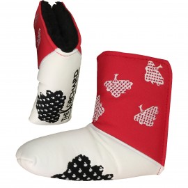 Personalized Two-Tone Velcro Closure Blade Putter Cover
