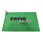 Waffle Golf Rally Towels with Logo