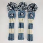 Logo Branded Knitted Wool Driver Headcover