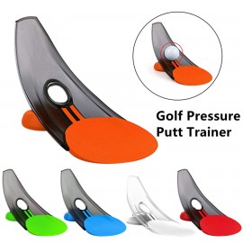 Foldable Golf Putt Out Pressure Putter Trainer with Logo