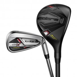 Cobra AIR-X Graphite Combo Irons with Logo