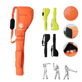 Golf Clubs Driving Range Supplies Folding Gun Bags with Logo