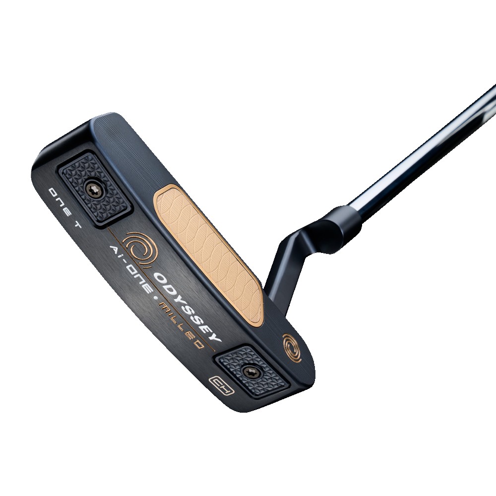 Odyssey Ai-ONE Milled ONE T CH Putter with Pistol Grip with Logo