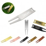 Metal Golf Divot Tool with Logo