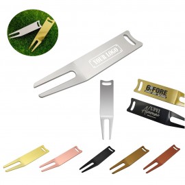 Metal Golf Divot Tool with Logo