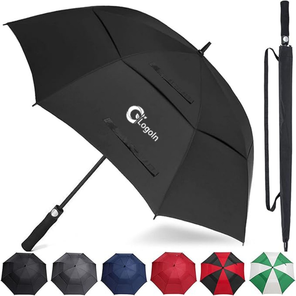 Promotional Extra Large Golf Umbrella Large 58/62/68" Automatic Open